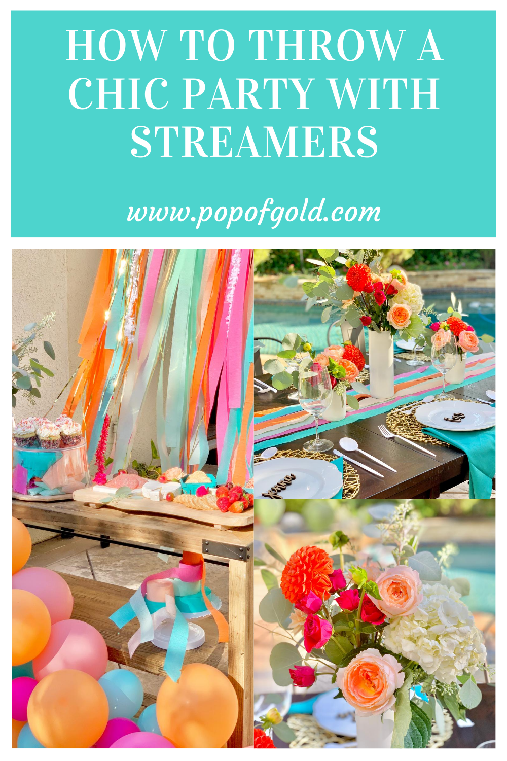 How to Make a DIY Streamer Backdrop from 99 Cent Streamers - Pop