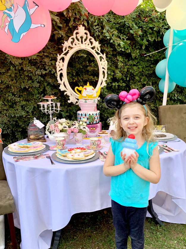 Alice in Wonderland 5th Birthday Party - Project Nursery