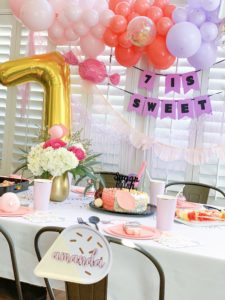 How To Throw A Sweets Themed Birthday Party - Pop Of Gold